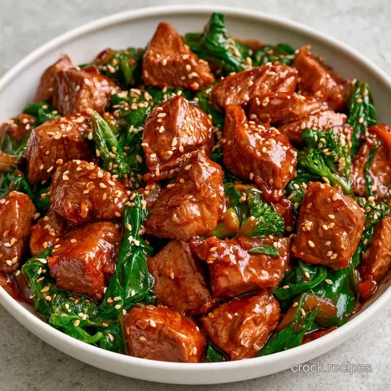 Chinese Food Slow Cooker Mongolian Beef