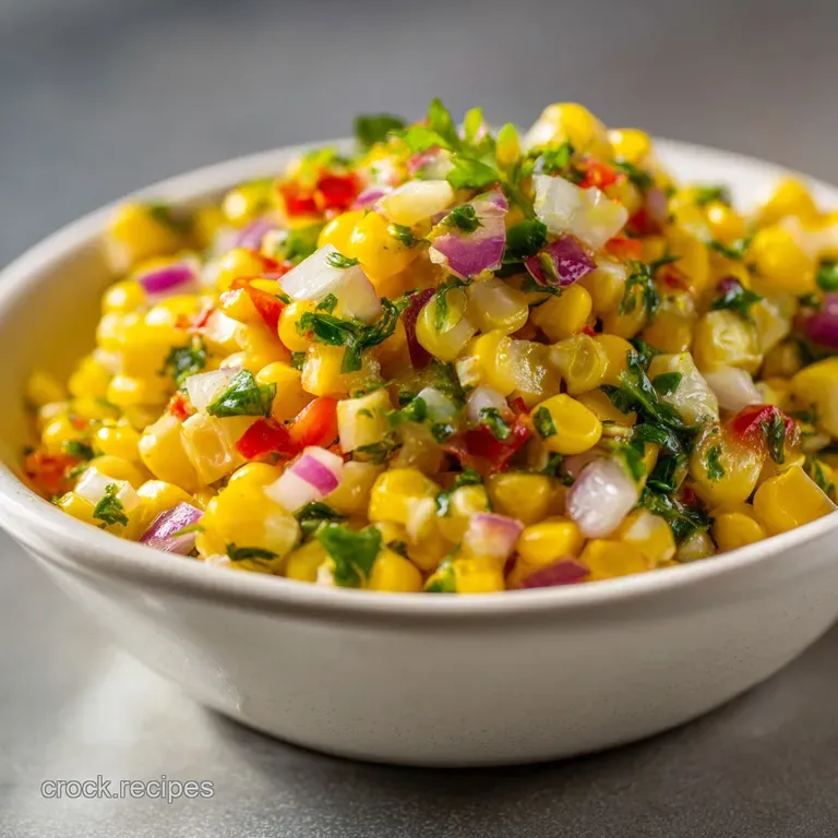 Chipotle Corn Salsa: Fresh and Tangy