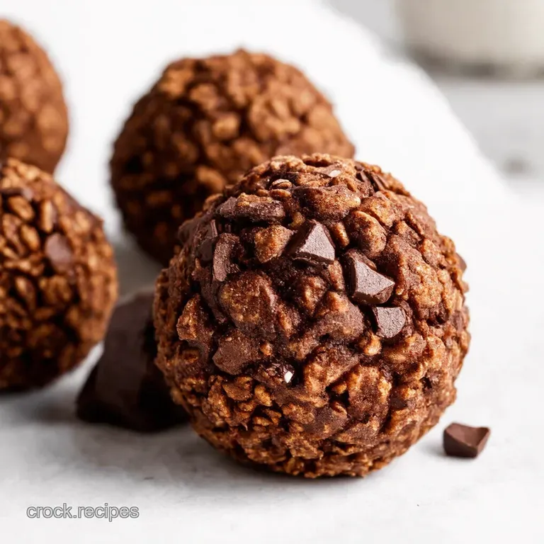 Chocolate Krispie Crunch Bites