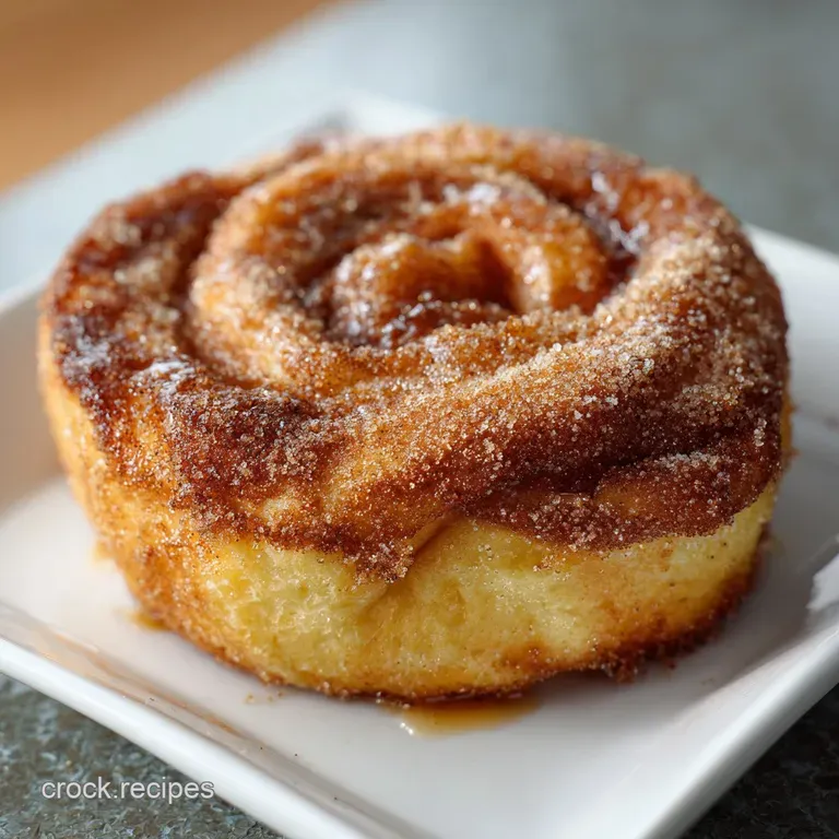 Stack of fluffy cinnamon sugar puffs drizzled with white glaze, presented on a white plate with a delicate fork nearby.