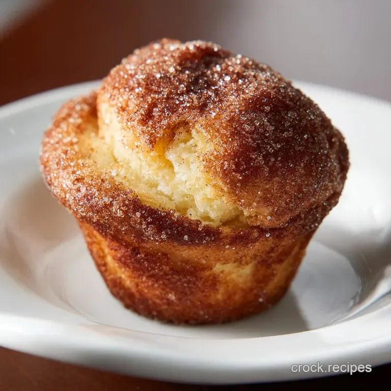 Cinnamon Sugar Breakfast Puff with Sweet