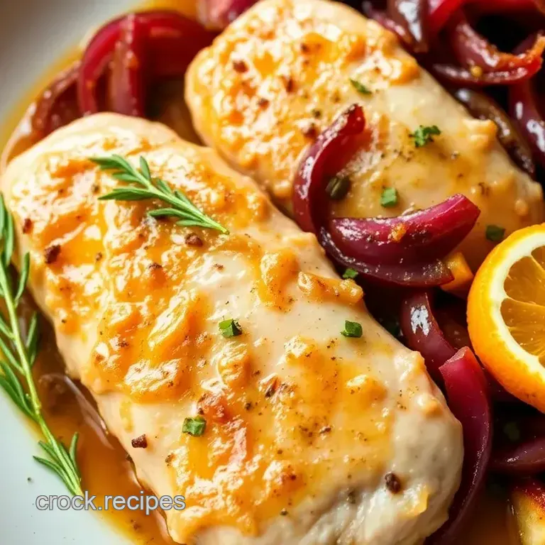 Citrus-Spiked Chicken with Roasted Red Onions