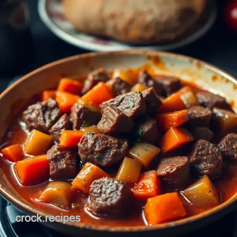 Classic Beef Burgundy: A Savory Stew from the Heart of France