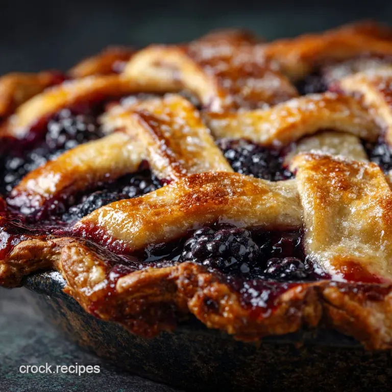 Proper Double Crust Blueberry Blackberry Pie A Right Royal Rumble