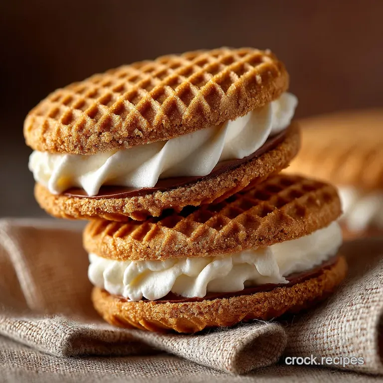 The Aristocrat of Cookies Classic Buttery Vanilla Cream Wafer Sandwiches