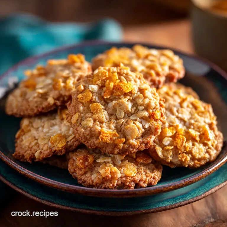 Classic Chewy Ranger Cookies the Ultimate Crunch Recipe presentation