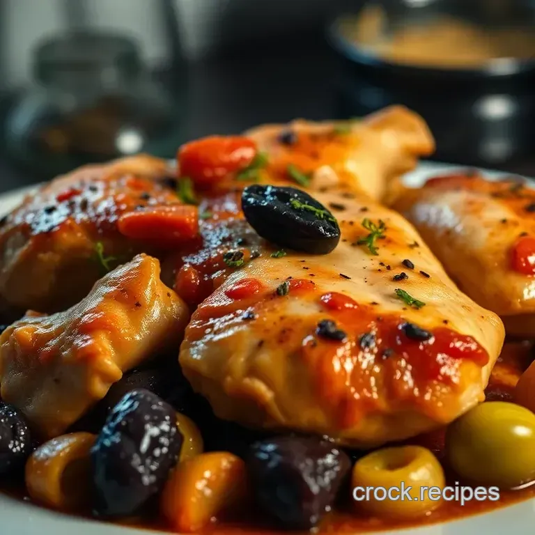 Classic Chicken Marbella with Prunes and Olives