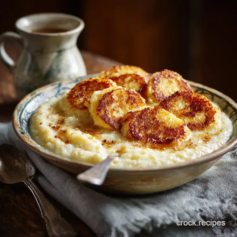 Cornmeal Mush: the Easy Recipe for Creamy Porridge and Crispy Fried Slices presentation