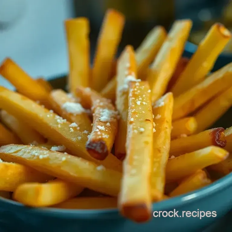 Classic Crispy Homemade Fries: Perfectly Golden Every Time