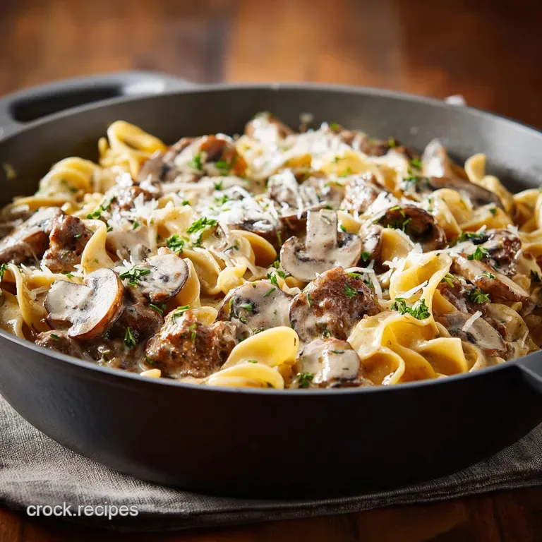 Hamburger Stroganoff: Easy Skillet Recipe Ready in 35 Minutes