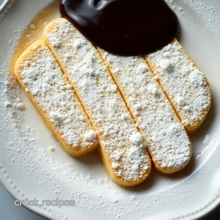 Classic Lady Fingers: Easy Italian Delights to Impress! presentation