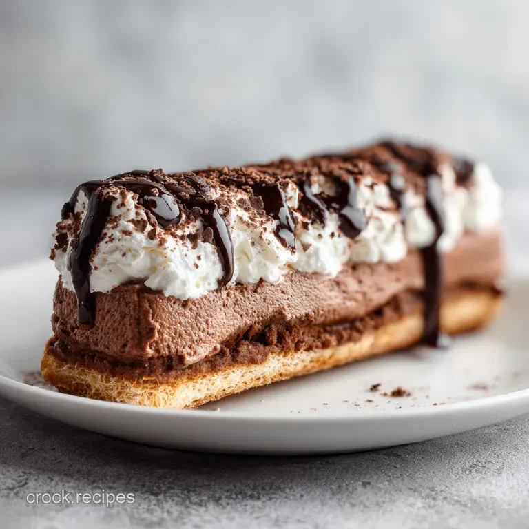 Eclair Cake: Creamy and No Bake
