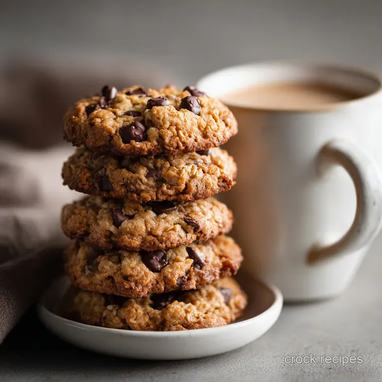 Classic Oatmeal Chocolate Chip Cookie Easy