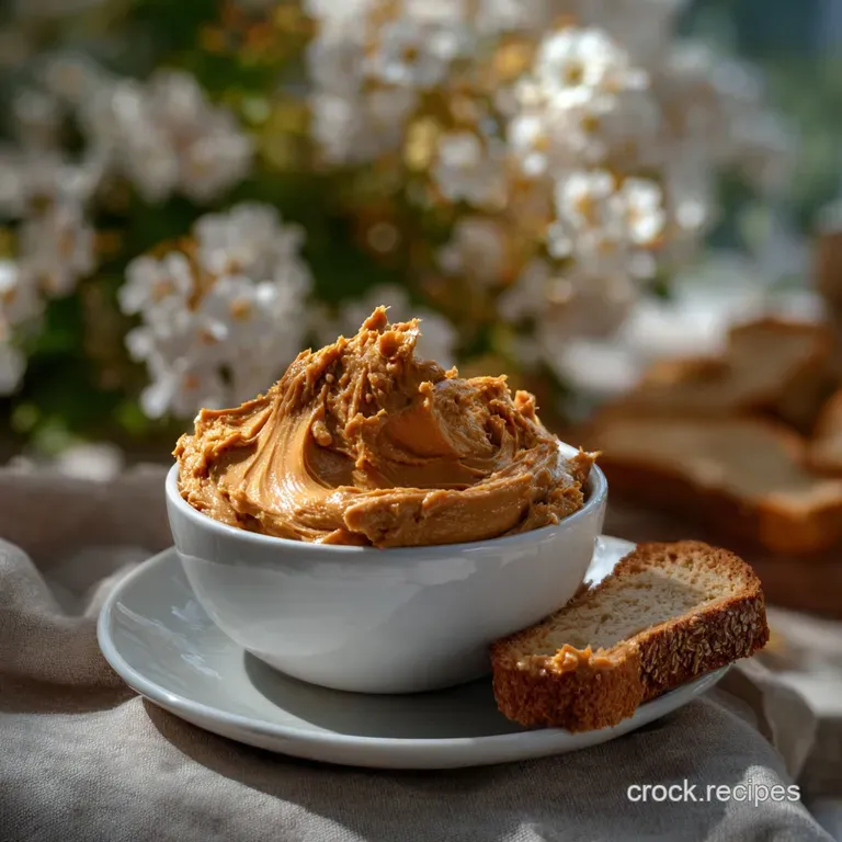 Perfectly arranged peanut butter blossoms on a white plate. The soft, crinkled cookies offer a satisfying textural contras...