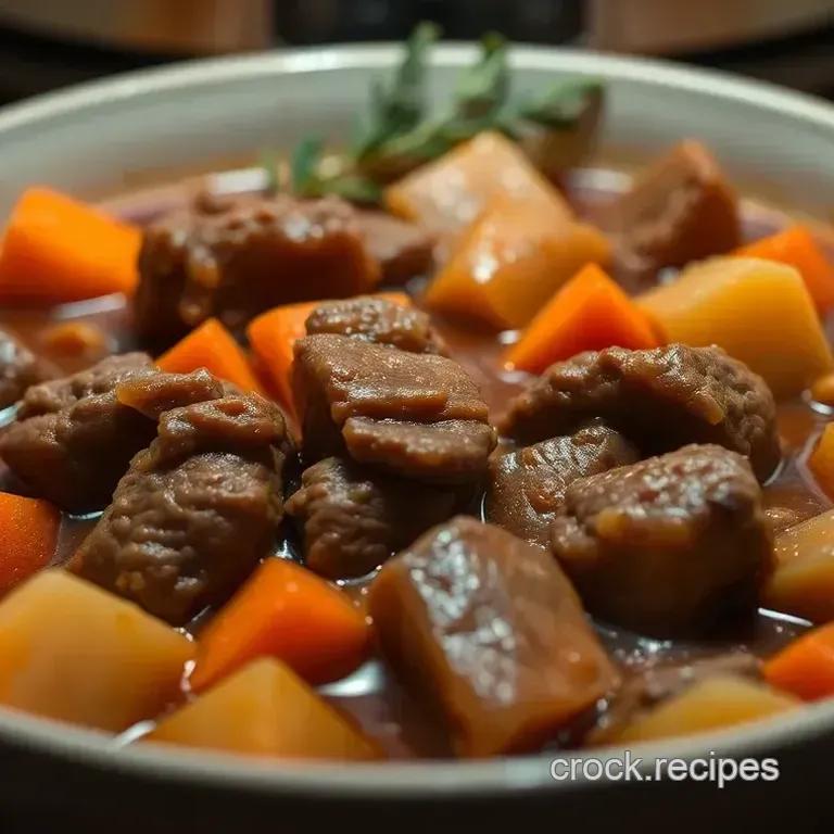 Classic Pressure Cooker Beef Stew: Comfort in a Bowl