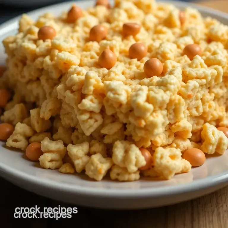 Classic Scotcharoos: the Perfect Blend of Sweet and Crunchy presentation