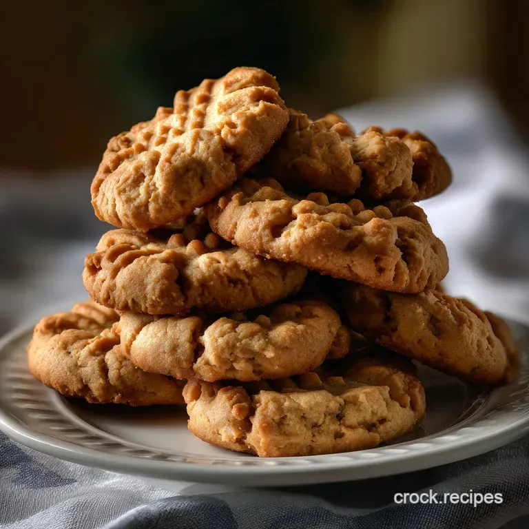 Classic Peanut Butter Cookies Soft Chewy