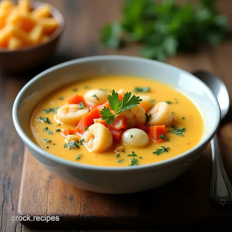 Coastal Comfort Creamy Seafood Chowder