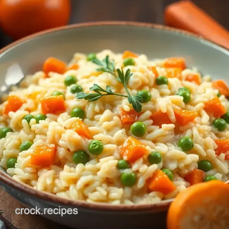 Creamy Veggie Risotto: A 40-Minute Delight