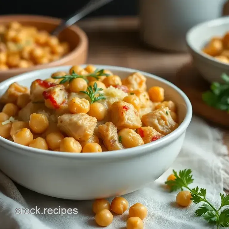 Savory Chicken & Chickpea Casserole: A Comforting Weeknight Dish