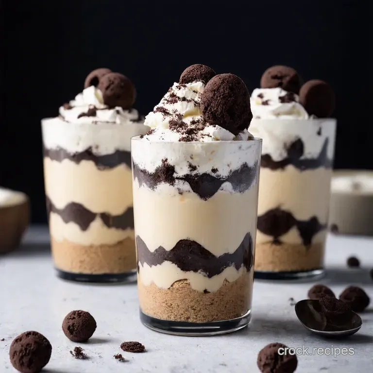 Cookies Cream Dream Parfaits NoBake Cheesecake Bliss