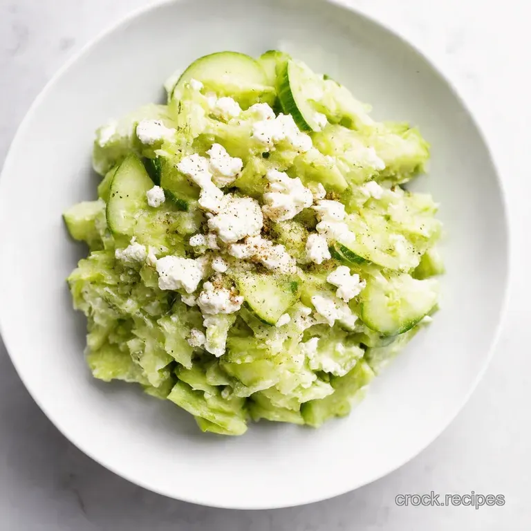 Cool as a Cucumber Cottage Cheese Salad Sensation