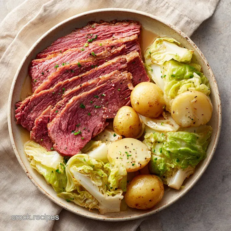 Corned Beef Recipe with Cabbage and Potatoes