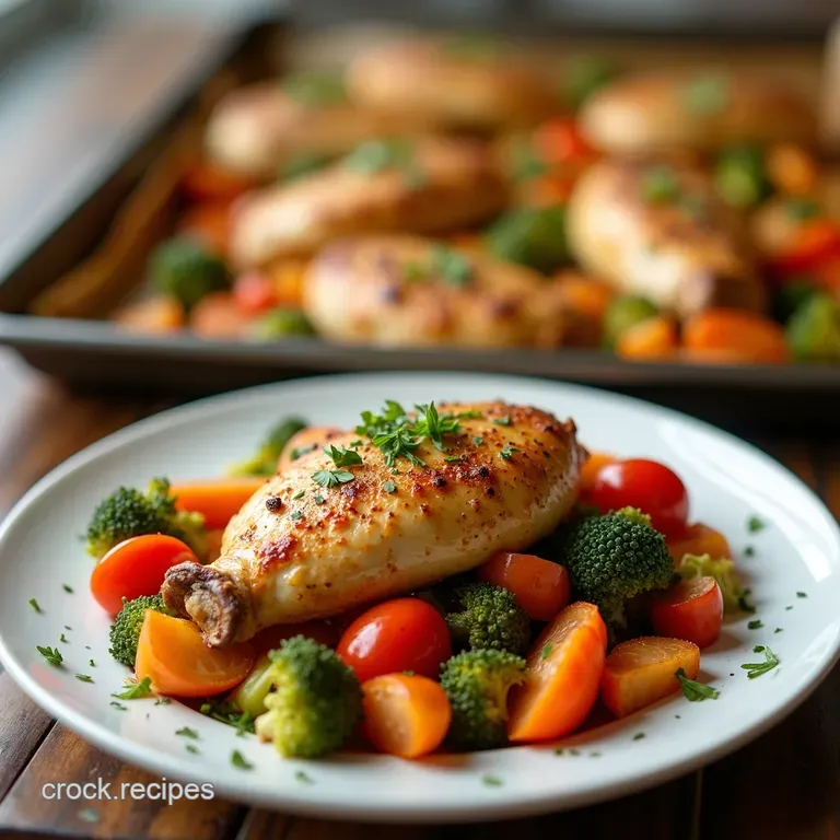 The Coronation Chicken Root Veggie Sheet Pan Feast OnePan Wonder
