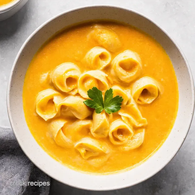 Cosy Creamy Tortellini Soup