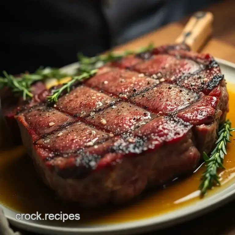 Côte de Boeuf: The Ultimate Rib Steak Experience presentation