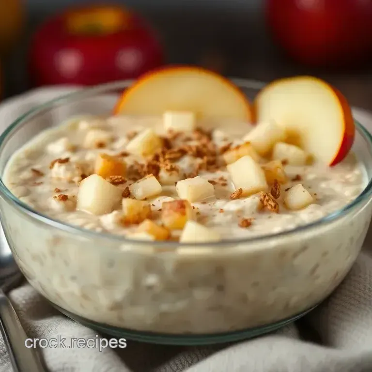 Cozy Apple Cinnamon Overnight Oats