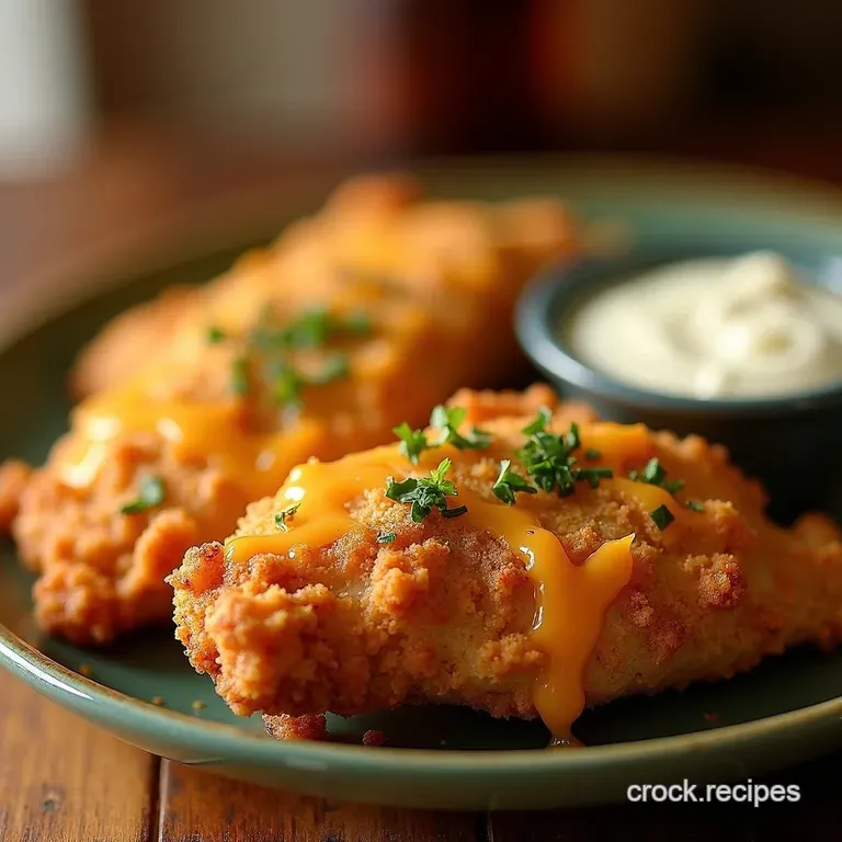 Crack Chicken Tender Nirvana Air Fryer Magic presentation