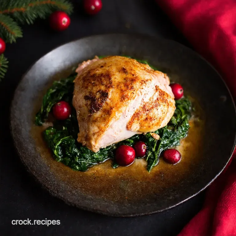 Cranberry Spinach Stuffed Chicken Breasts