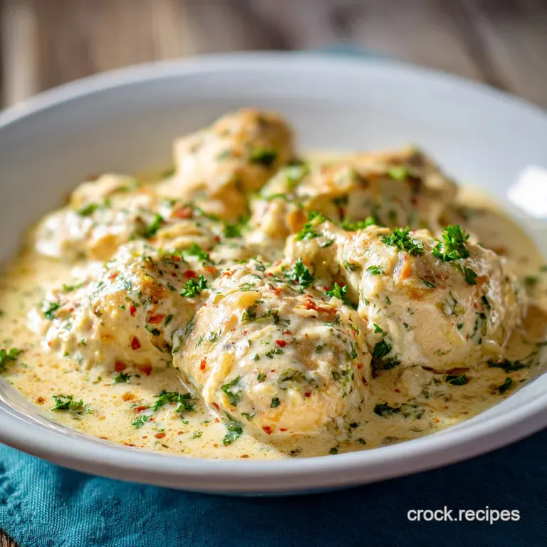 Cream Cheese Chicken: Velvety Slow Cooker Recipe