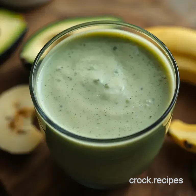 My Easy & Creamy Smoothie Recipe with Avocado: A Family Favorite