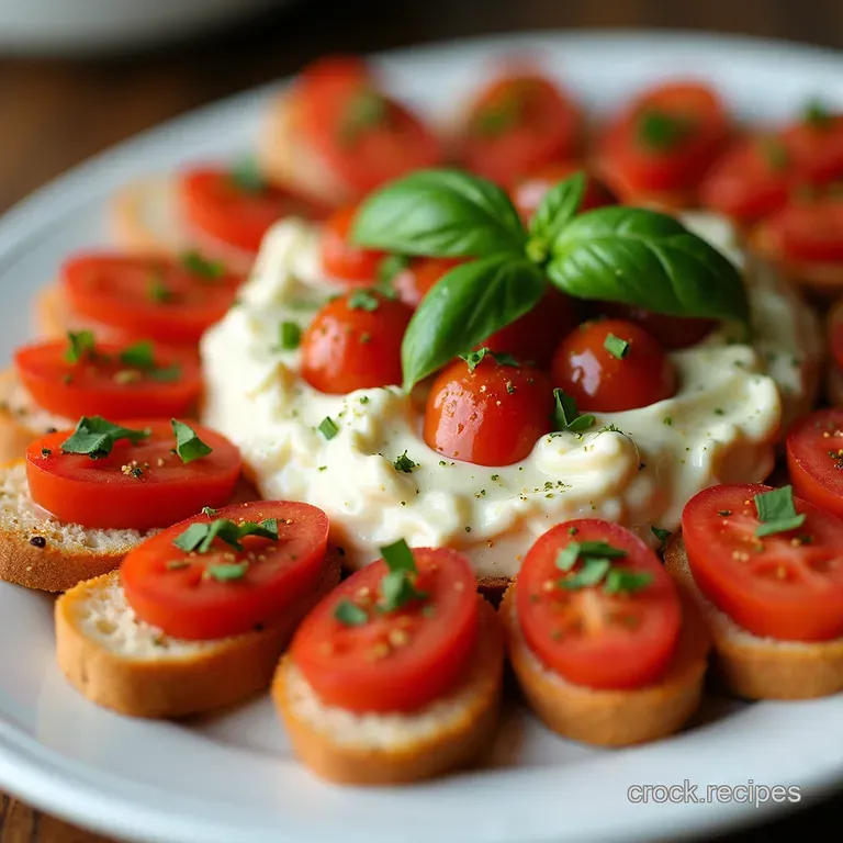 Creamy Bruschetta Dip 7 Irresistible Ways