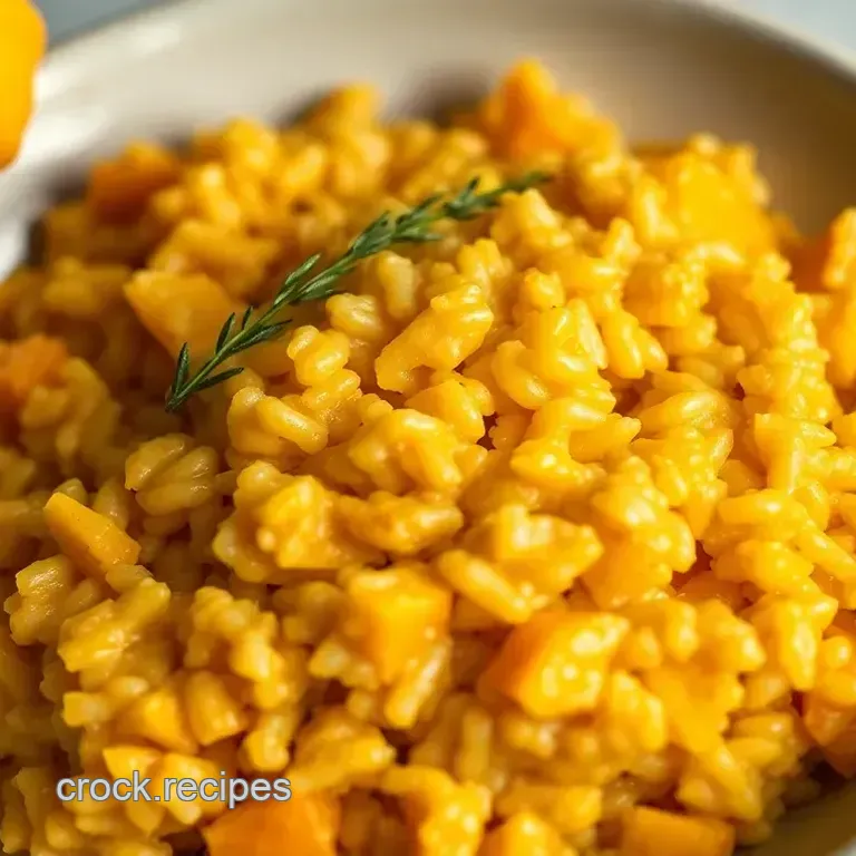 Creamy Butternut Squash Risotto