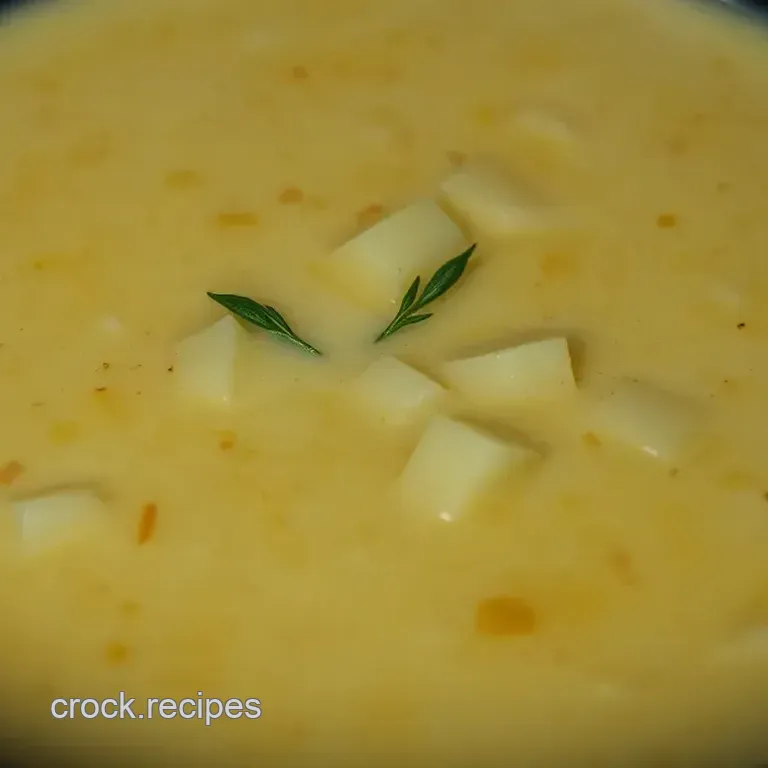 Creamy Comfort: Crock Pot Potato Soup