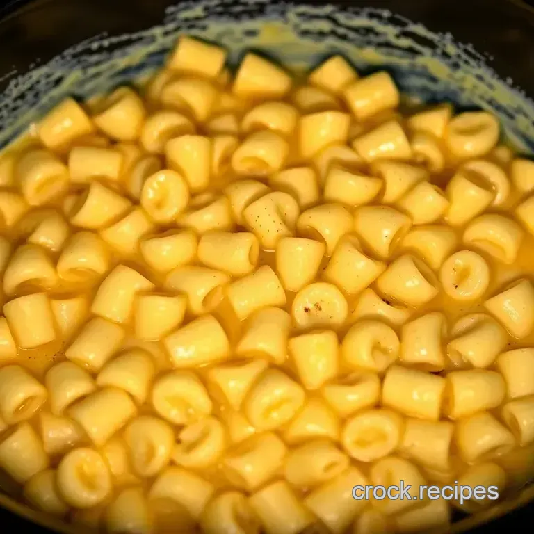 Creamy Crock Pot Mac and Cheese – The Ultimate Set-It-and-Forget-It Comfort Classic