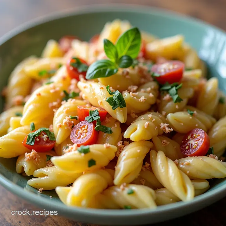 Dilliciously Creamy The Perfect Tangy Pickle Pasta Salad