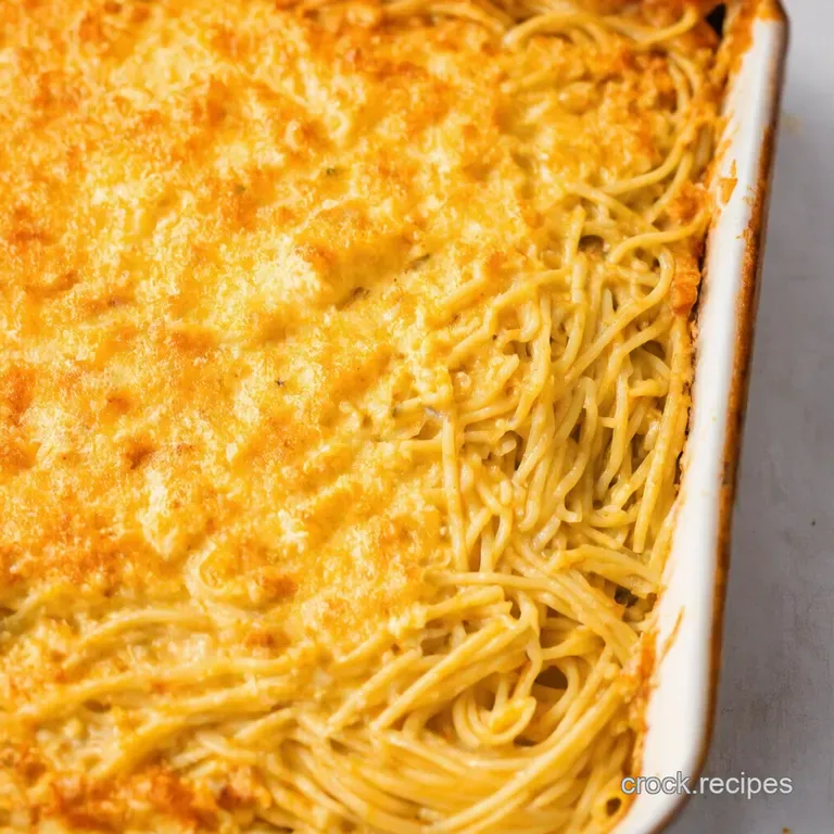 Creamy Dreamy Baked Spaghetti Casserole The Ultimate Comfort Food