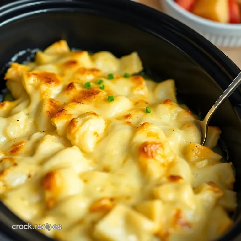 Creamy Dreamy Crockpot Scalloped Potatoes