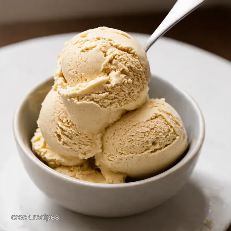 Creamy Dreamy Oat Milk Ice Cream presentation