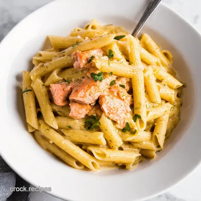 Creamy Dreamy Salmon Pasta Ready in Under 30