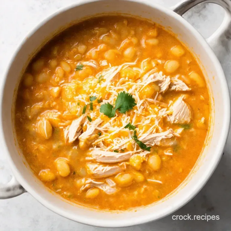 Creamy Dreamy Slow Cooker White Chicken Chili