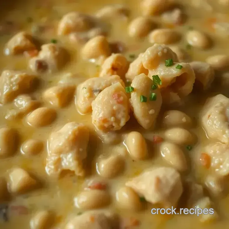 Creamy Dreamy White Chicken Chili (Crockpot Wonder!)