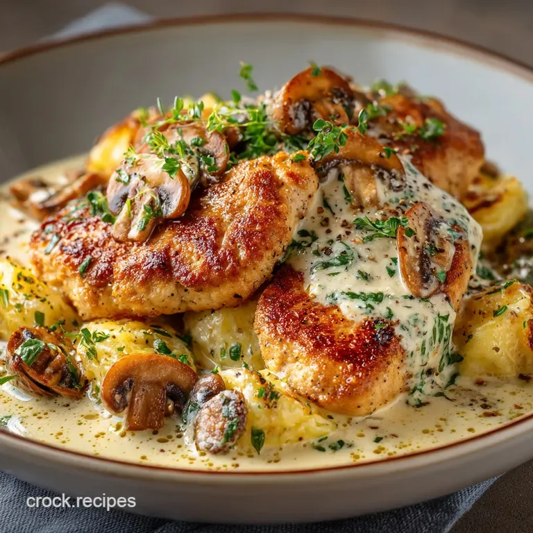 The Classic Creamy Garlic Chicken Scallopini Restaurant Quality at Home