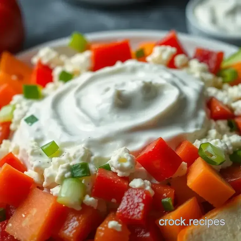 My Family' s Favorite Greek Yogurt Veggie Dip: A Healthy Delight!