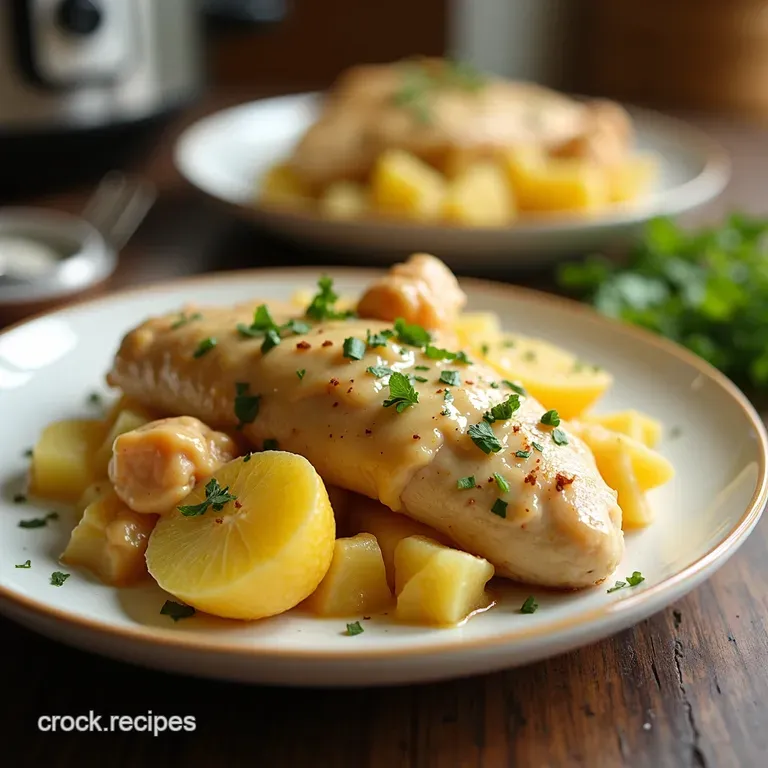 Creamy Herb Chicken Potatoes