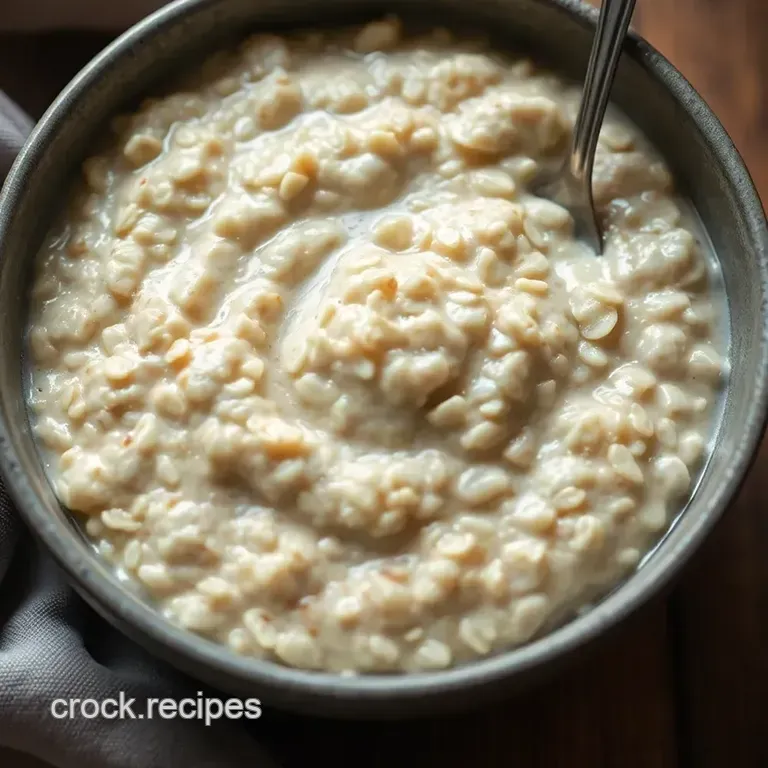 Creamy Pressure Cooker Steel Cut Oats: A Warm Bowl of Goodness! presentation